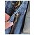 Louis Vuitton Jeans Rectos Monogram Patch Castaño Azul - vista 4
