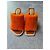 Jacquemus Les Mules Carrés Ronds Arancione - vista 2