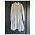 Alaïa Vestido Camisero a Rayas de Algodón Negro Blanco - vista 2