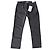 Fendi Roma Gold Edition Hose aus schwarzem Denim