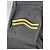 Fendi Roma Gold Edition Hose aus schwarzem Denim - Ansicht 12