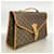 Borsa Louis Vuitton Monogram Beverly Marrone - vista 2