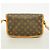 Borsa a spalla Louis Vuitton Monogram Gibeciere PM Marrone - vista 11