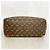 Borsa Louis Vuitton Monogram Deauville Marrone - vista 3