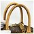 Borsa Louis Vuitton Monogram Deauville Marrone - vista 8