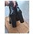 Louis Vuitton Stivaletti stringati in pelle nera Nero - vista 13