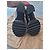Louis Vuitton Stivaletti stringati in pelle nera Nero - vista 15
