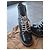 Louis Vuitton Stivaletti stringati in pelle nera Nero - vista 3
