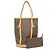 Borsa Tote Louis Vuitton Monogram Bucket GM Marrone