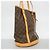 Borsa Tote Louis Vuitton Monogram Bucket GM Marrone - vista 2