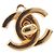 Orecchini a clip Chanel Gold CC placcati oro con chiusura Turn Lock D'oro - vista 3