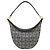 LOEWE Borsa Luna Hobo in tela Anagram blu Blu navy