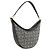 LOEWE Borsa Luna Hobo in tela Anagram blu Blu navy - vista 2