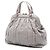 Borsa Dior in agnello grigio Gaufre Cannage Delices Frame Marrone - vista 2
