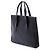Valigetta LOEWE in pelle di vitello granulata nera Anagram Nero - vista 2