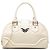 Louis Vuitton White Epi Bowling Montaigne GM Bianco Crudo