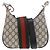 Gucci Beige Small GG Supreme Web Attache Crossbody