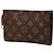 Pochette Louis Vuitton Petit Bucket Monogram Marrone - vista 2