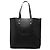 Tote Burberry Black Large Embossed Leather Crest Nero