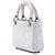 Lady Dior in pelle di vitello micro metallizzata argento Dior - vista 2