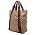 Gucci Beige GG Canvas Web Tote - Ansicht 2