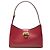 Salvatore Ferragamo Borsa a tracolla Ferragamo in pelle rossa Gancini Trifolio Rosso