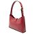 Salvatore Ferragamo Borsa a tracolla Ferragamo in pelle rossa Gancini Trifolio Rosso - vista 2