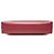 Salvatore Ferragamo Borsa a tracolla Ferragamo in pelle rossa Gancini Trifolio Rosso - vista 3