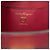 Salvatore Ferragamo Borsa a tracolla Ferragamo in pelle rossa Gancini Trifolio Rosso - vista 5
