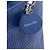 Lady Dior in pelle di vitello ultra opaca blu Large con motivo cannage - vista 5