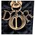 Dior Lady Dior Cannage in vernice nero, misura Medium - vista 5