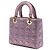 Dior Rosa Small Satin Cannage Swarovski Lady Dior - vista 2