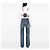 Zaino tondo Gucci Beige Mini GG Supreme Web Ophidia - vista 7