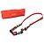 Collana choker Miu Miu in pelle e strass placcata oro - vista 7