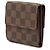Cartera Louis Vuitton Elise Damier Ebene Marrón Castaño - vista 2