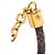 Bracciale Louis Vuitton Blooming Heart con Monogramma Marrone e Placcato Oro - vista 5