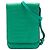 LOEWE Green Croc Embossed Leather Anagram Gusset Flat Crossbody