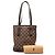 Bucket Louis Vuitton Marrone Damier Ebene Marais - vista 8