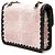 Chanel Pink Mini Calfskin Braided Quilted Tweed My Own Frame Flap Rosa - vista 2