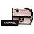 Chanel Pink Mini Calfskin Braided Quilted Tweed My Own Frame Flap Rosa - vista 7