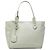 Sacote Heritage em couro branco LOEWE