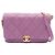 Borsa a Spalla Chanel Matelassé Small Flap Porpora