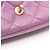 Borsa a Spalla Chanel Matelassé Small Flap Porpora - vista 7