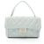 Borsa a mano Chanel Wild Stitch Top Handle Blu