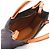 Céline Celine Small Vertical Cabas Triomphe Borsa Tote 2-Way Marrone Nero - vista 3