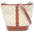 Céline Bolso pequeño tipo cubo Triomphe con correa de hombro Celine Castaño Blanco Beige  - vista 1