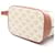 Céline Bolso pequeño tipo cubo Triomphe con correa de hombro Celine Castaño Blanco Beige  - vista 5