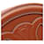 Céline Borsa Triomphe Oval Celine Marrone - vista 5