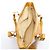 Céline Borsa a mano Celine Boogie Bag Embossed Beige Giallo - vista 3