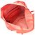 Céline Borsa Tote Bag Celine Horizontal Cabas Small Red Rosso - vista 3